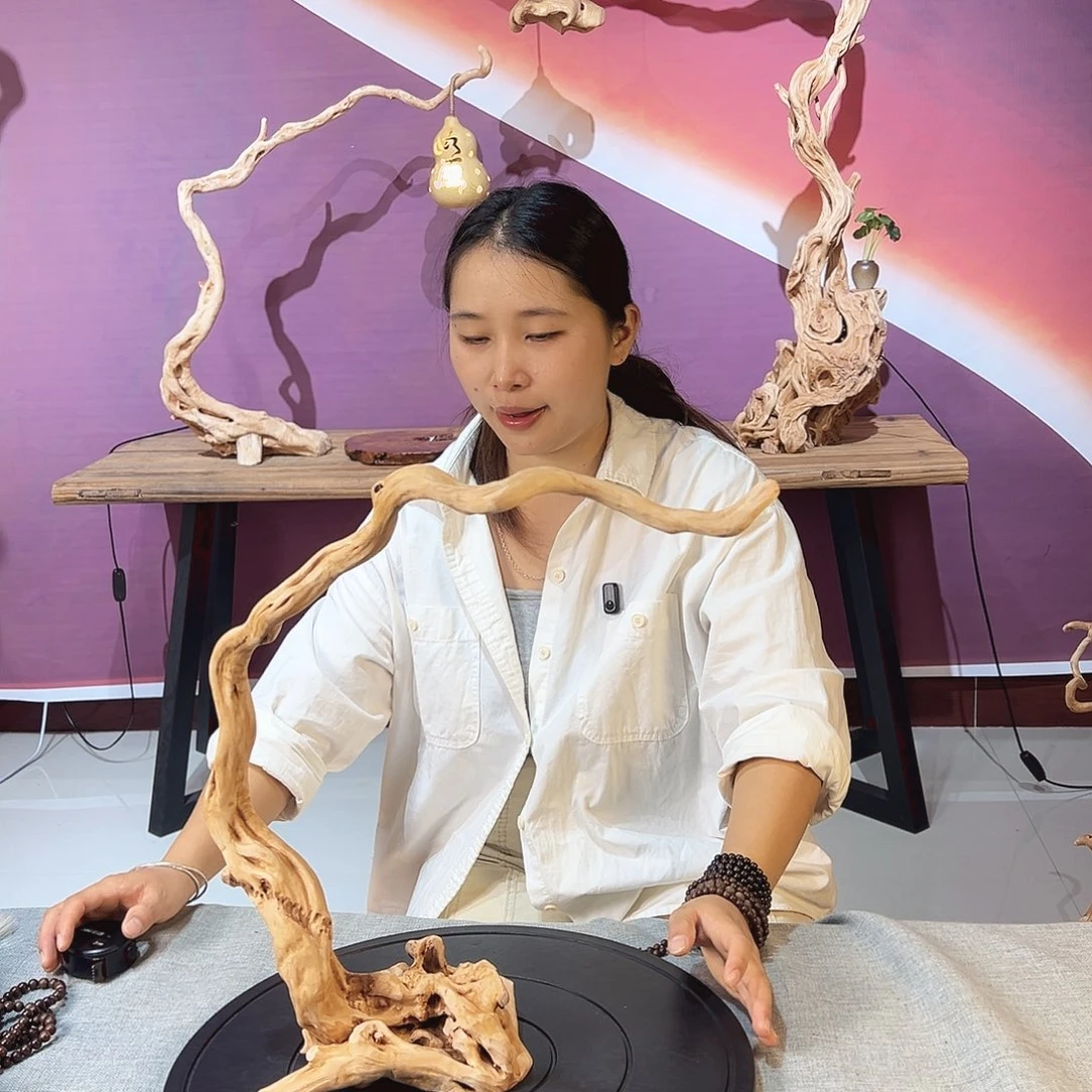 ****腰木天然杜鹃根根艺摆件
