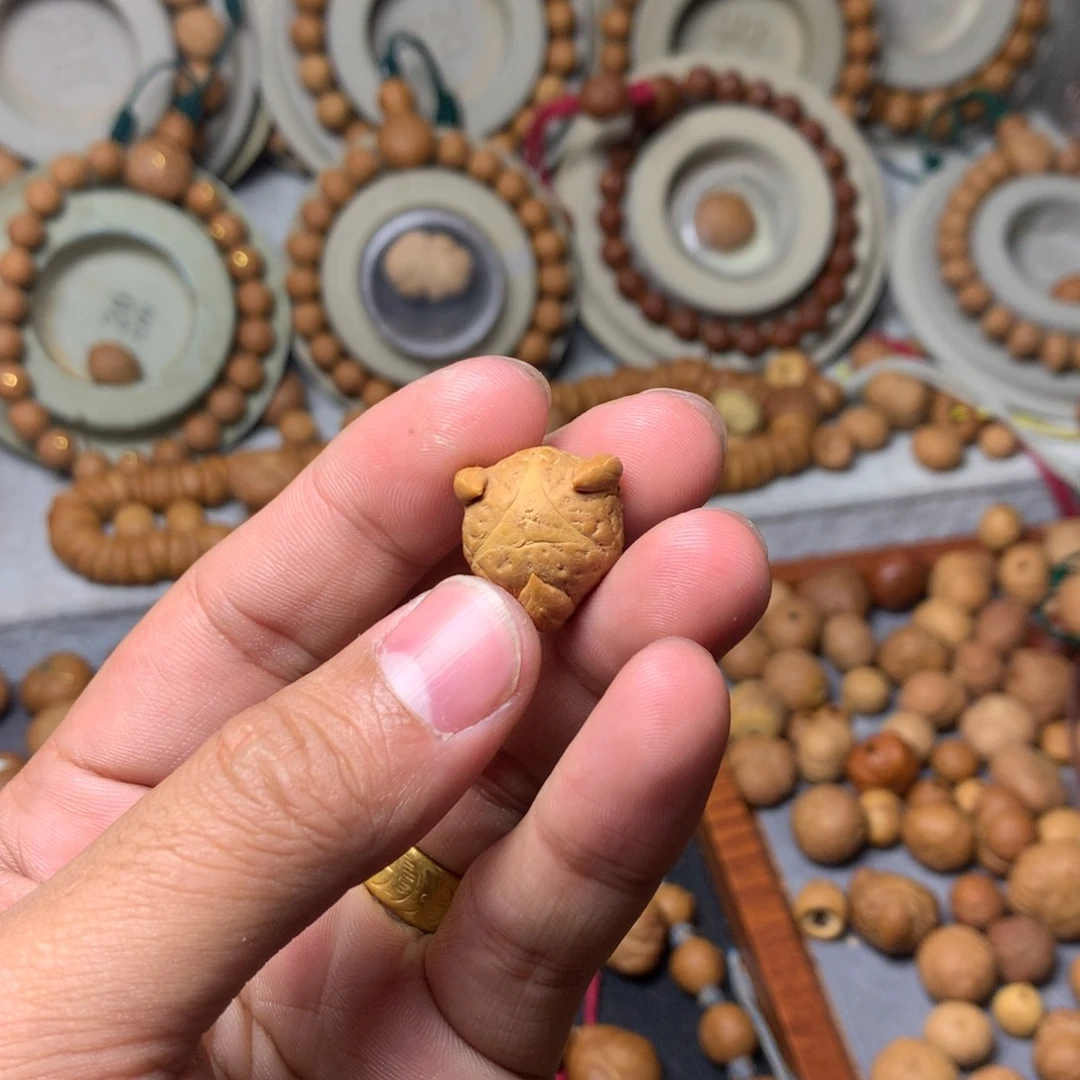 凤眼菩提吊坠一*.藏区恶魔龙眼一个