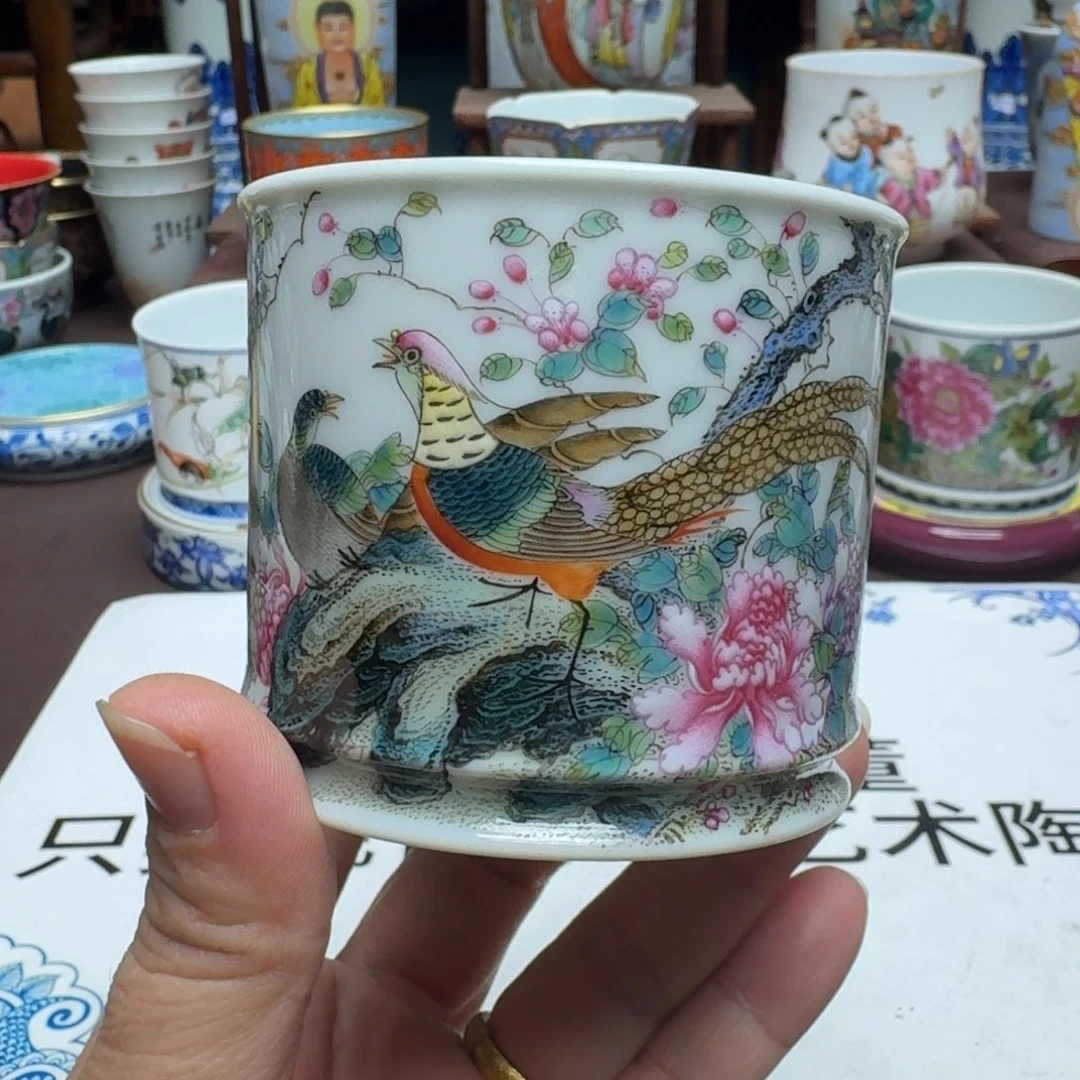 景德镇手工手绘展示