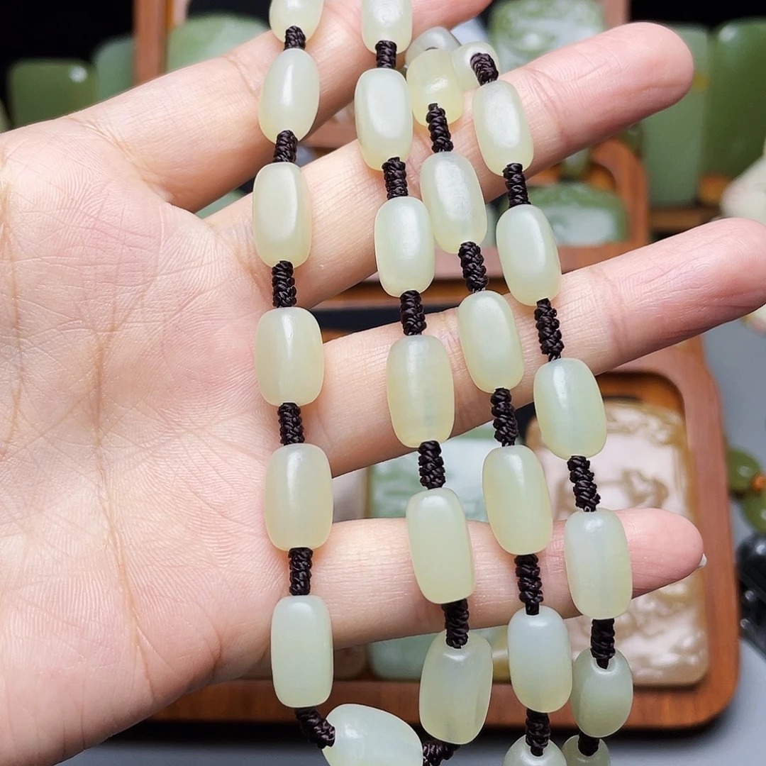 自***由新疆昆仑山脉料珠链