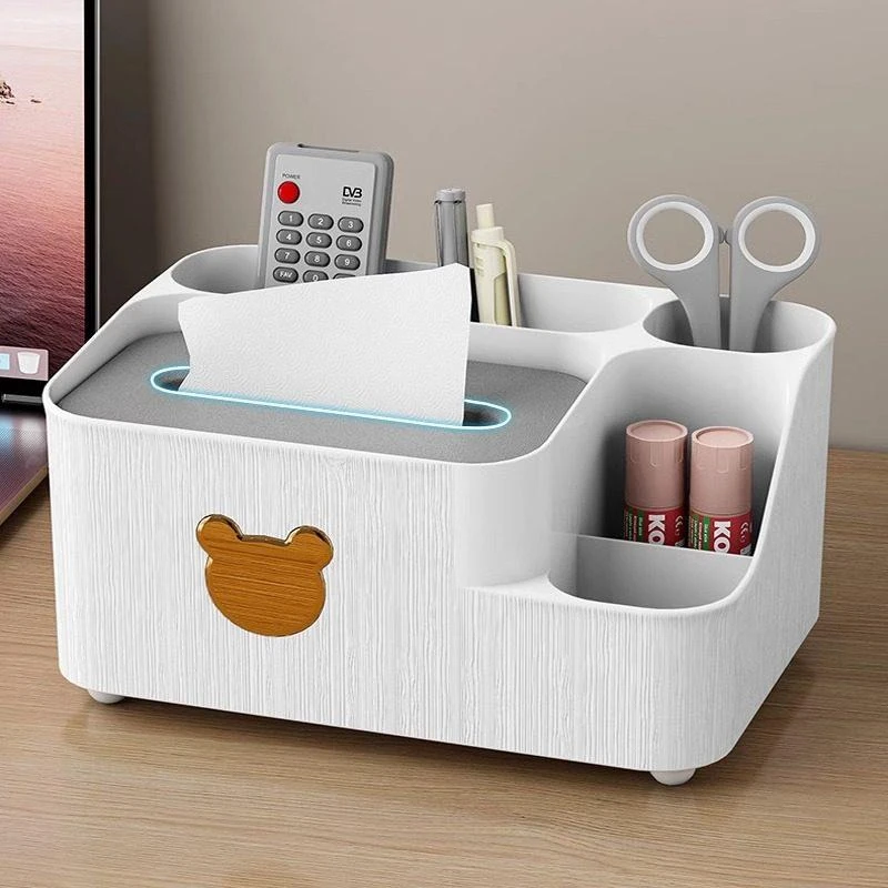 卫生纸盒家用客厅桌面餐巾纸盒子轻奢纸巾盒放遥控器茶几收纳盒