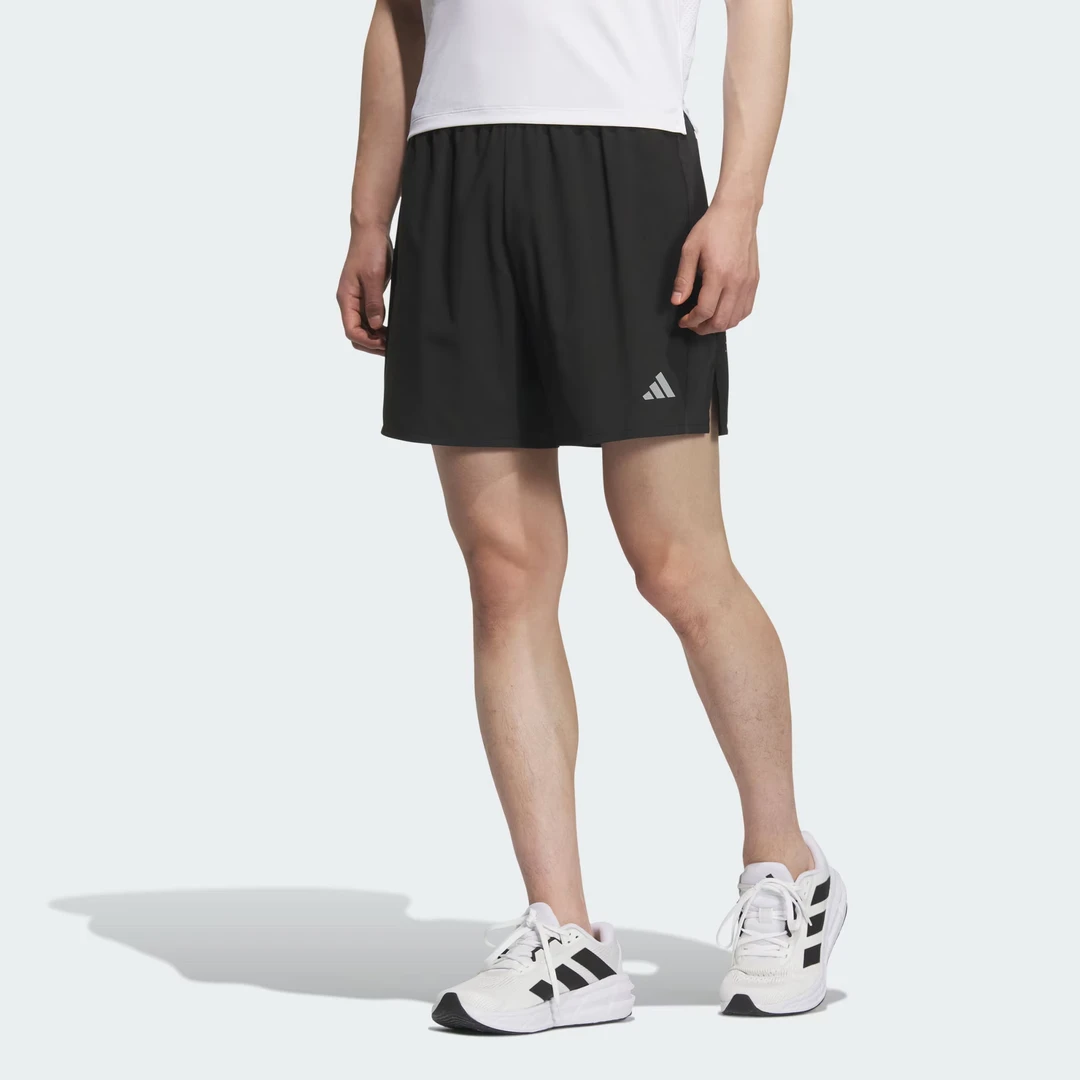 adidas/阿迪达斯男子ESS SHORT 侧开叉跑步梭织运动短裤JZ2349