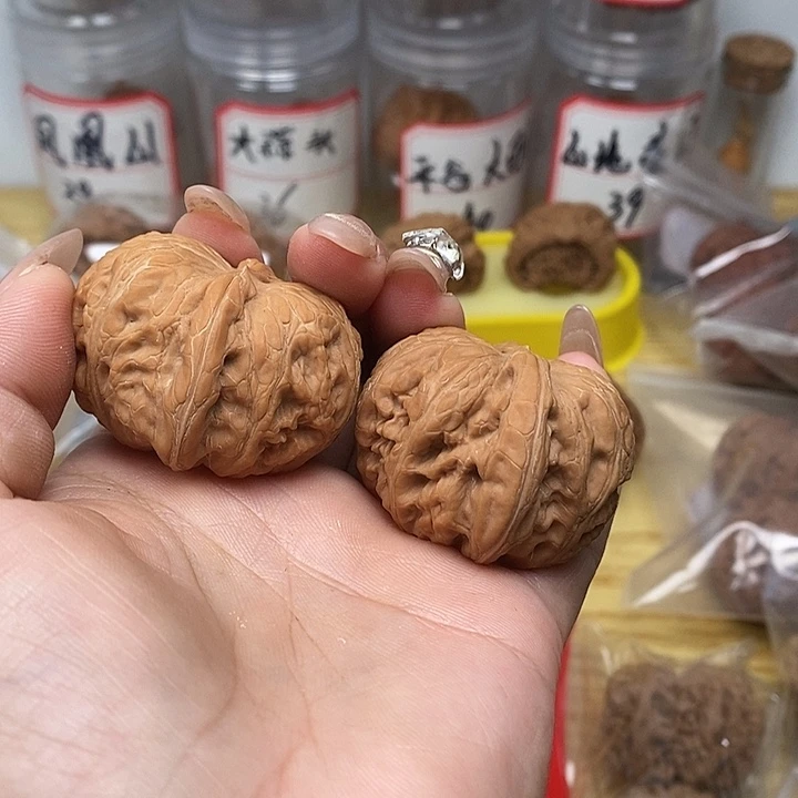 吊坠文玩核桃元宝42