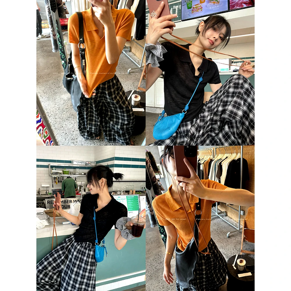 JCCC影子【优等生Polo】多色坑条肌理正肩POLO短袖T恤JE5BBT17