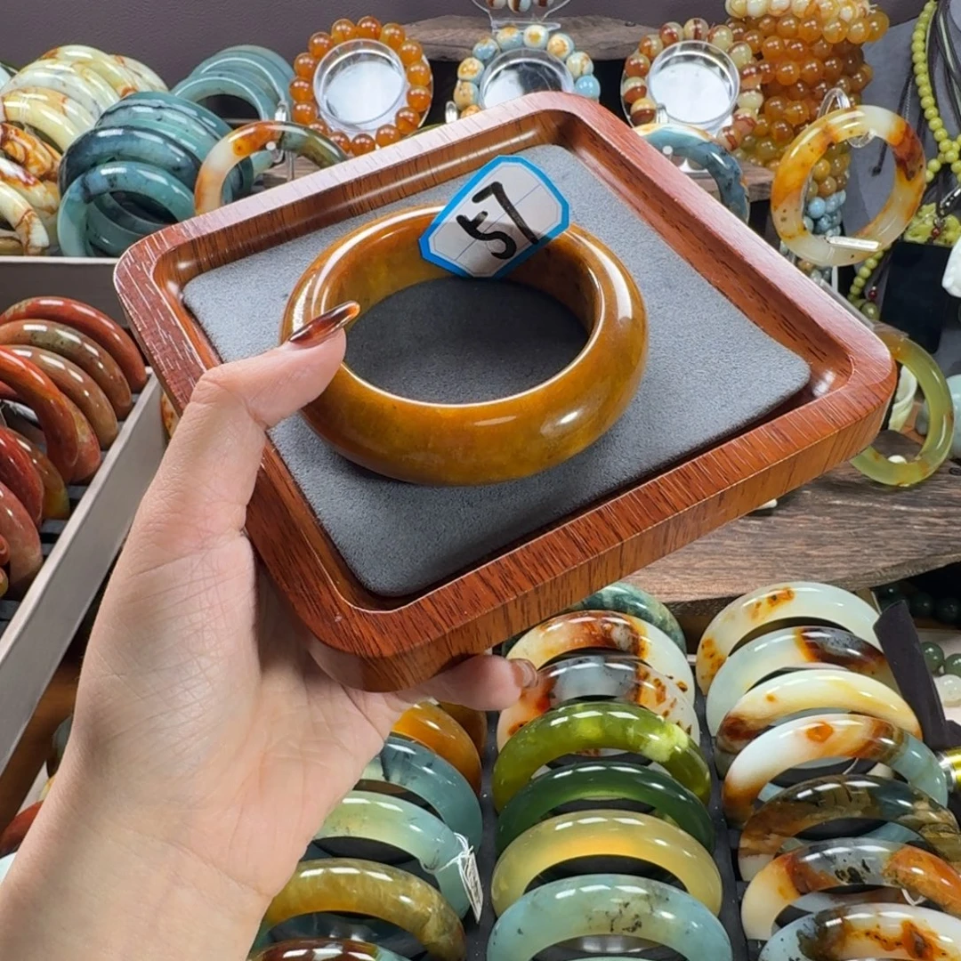 蛇纹石玉合金手镯