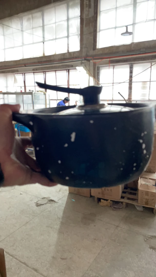 景德镇高温陶瓷餐具3升顿锅1只