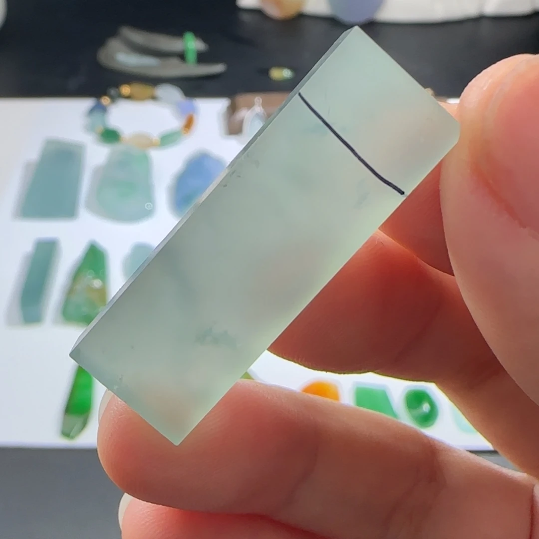 定制翡翠未镶嵌材料