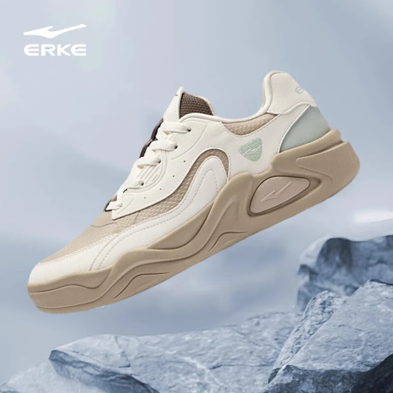 鸿星尔克板鞋女鞋春夏季新款休闲男鞋轻便软底舒适户外运动鞋云来