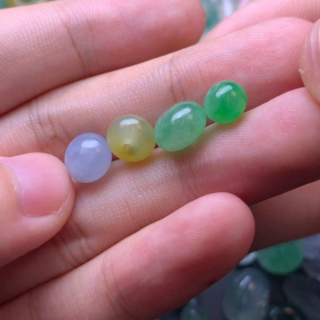 七***弦定制翡翠未镶嵌珠子