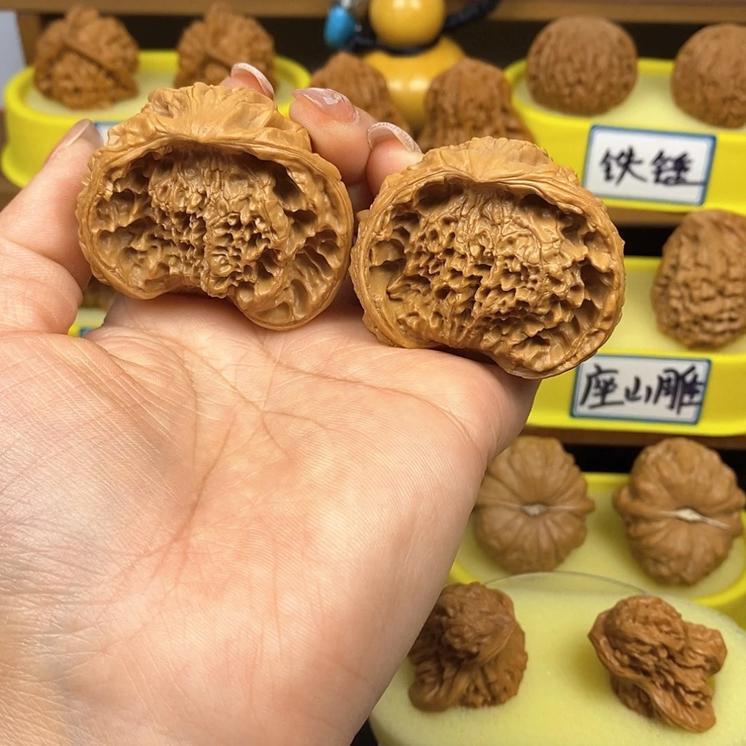 核桃蛇头 文玩/木作/... 文玩把件