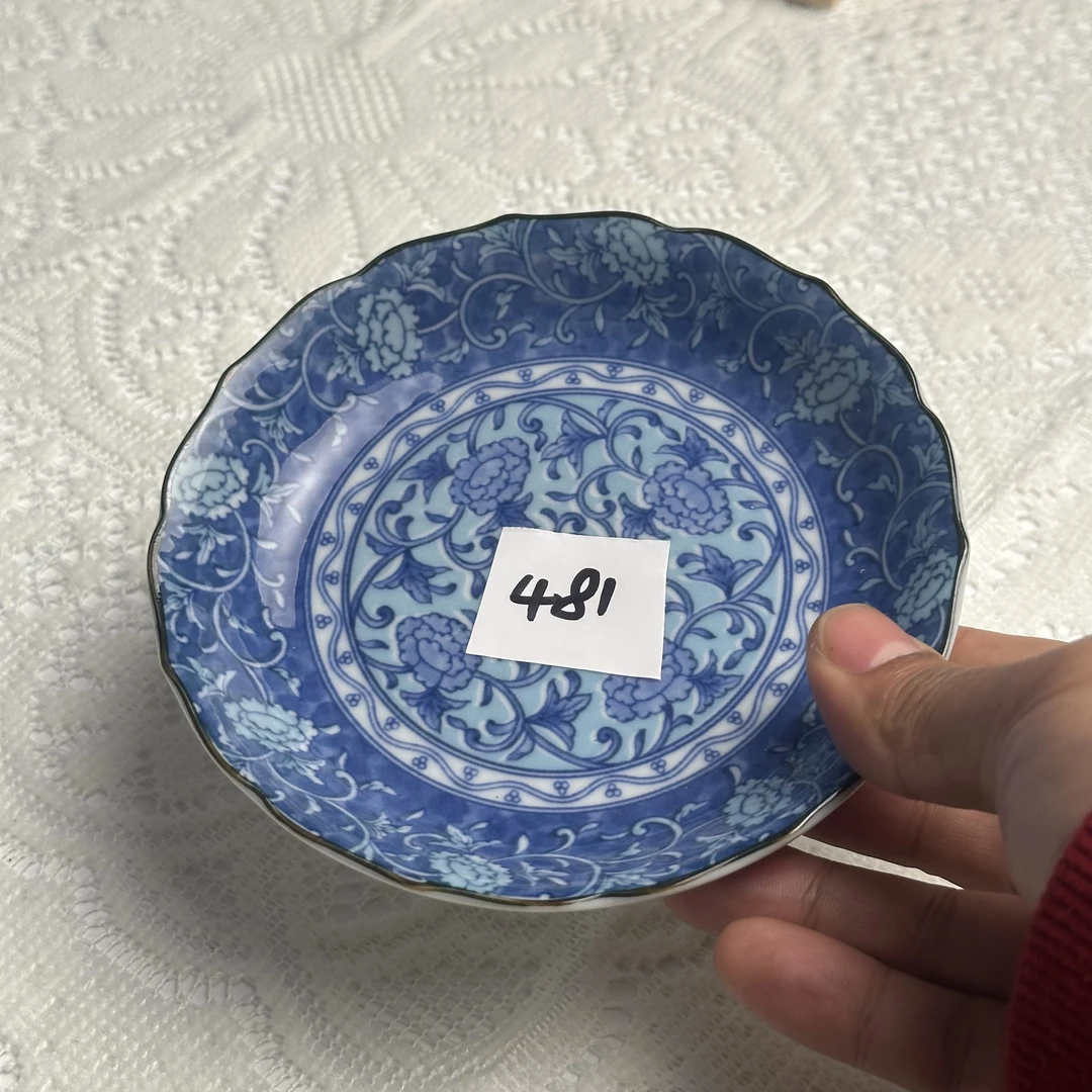 481号全网孤品高端中古日瓷回流 香兰社 深川制 九谷 濑户烧古董