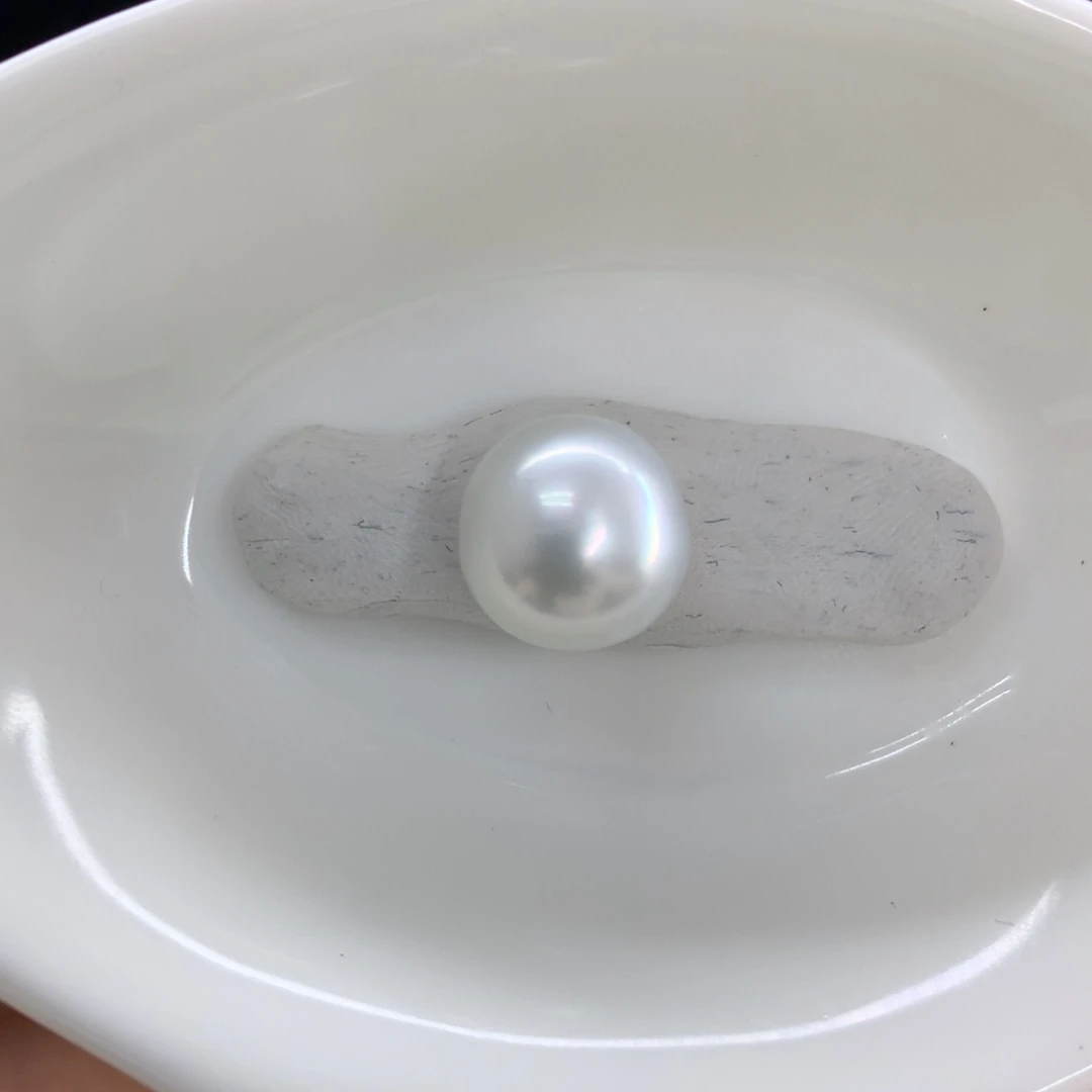 海水珍珠未镶嵌裸珠10-11mm梅