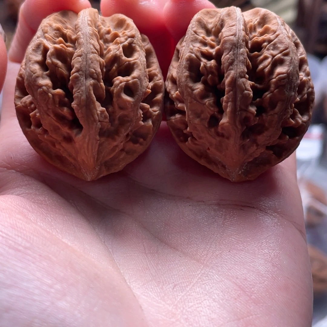 文玩核桃把件楸刀鱼84