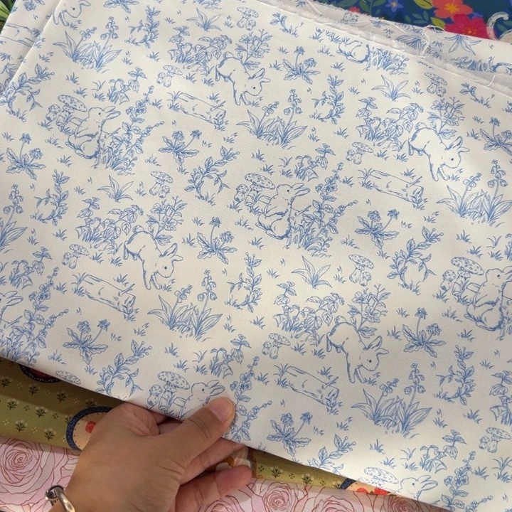 棉一米价纯棉8安帆布1.5宽果子布艺块