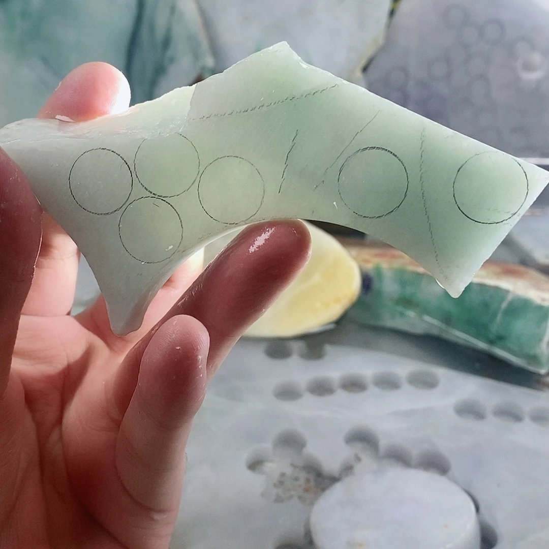翡翠散珠天然缅甸翡翠a货8