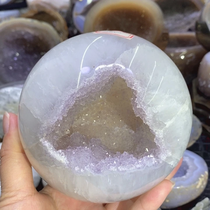 未镶嵌珠宝半成品水晶开口笑