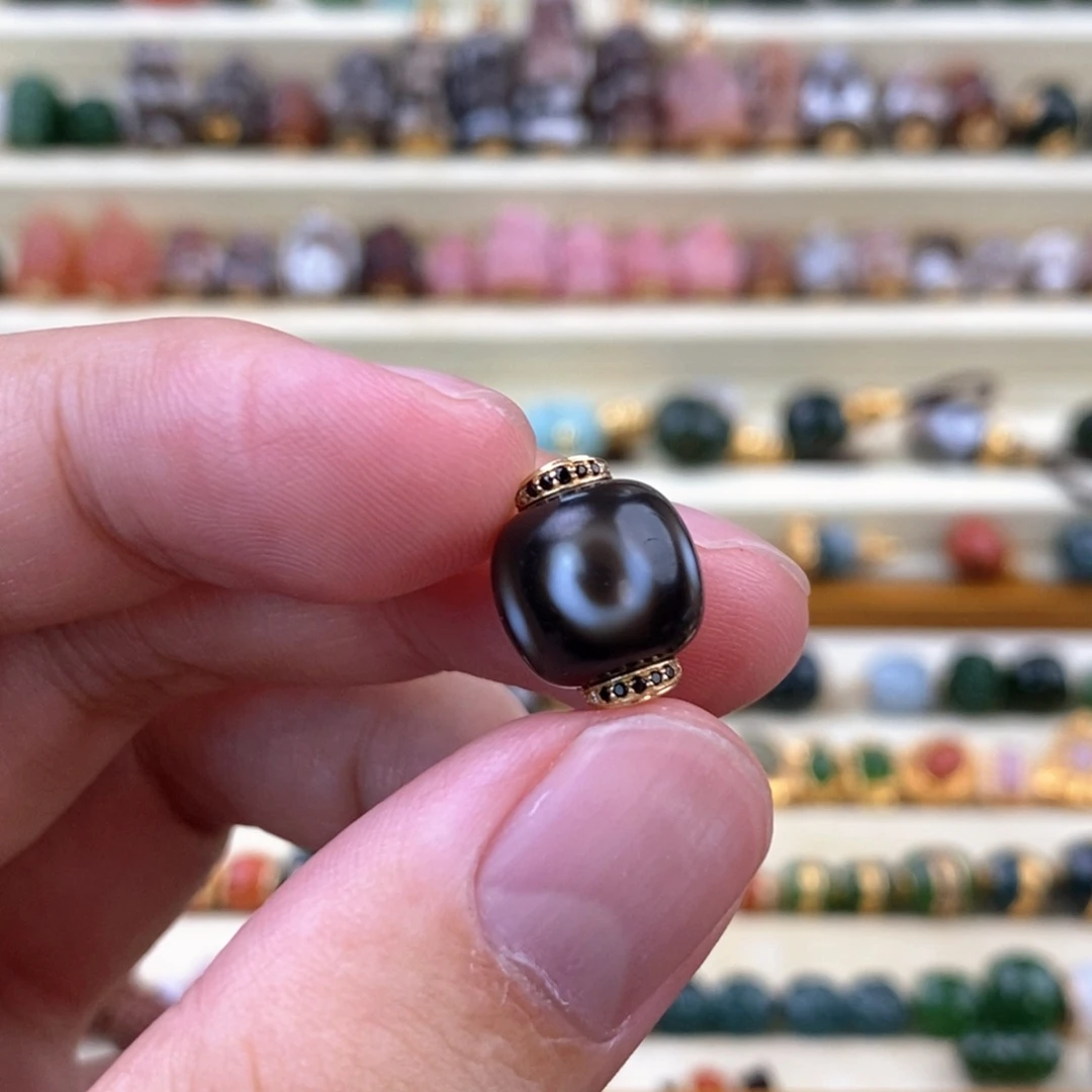 M***林玛瑙/玉髓颈饰18K金镶嵌