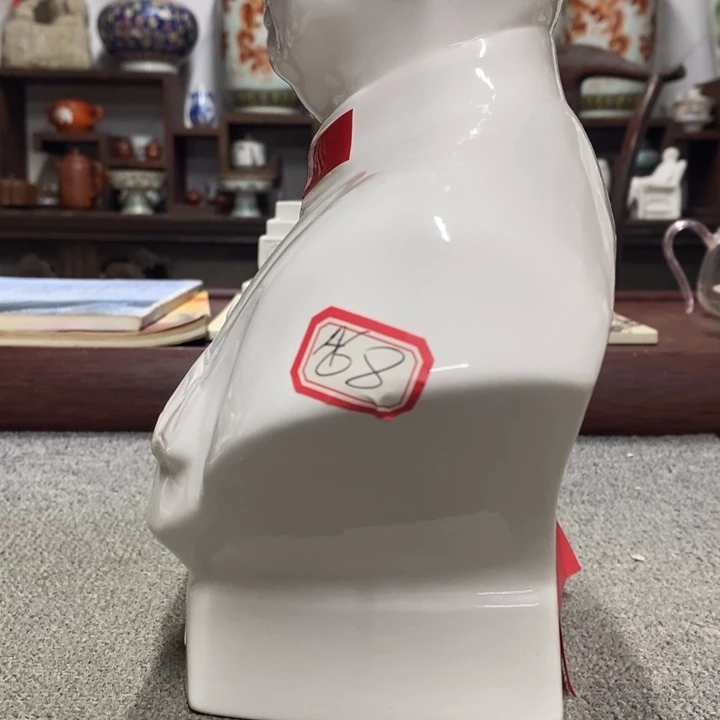 瓷片激**月摆件摆件摆件