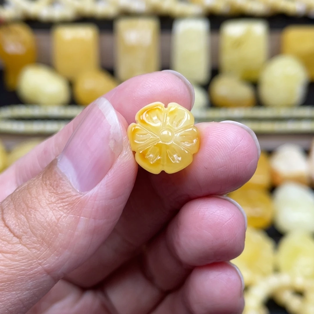 琥珀未镶嵌裸石琥珀蜜蜡