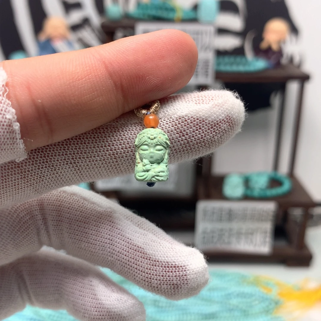 未镶嵌绿松石挂件