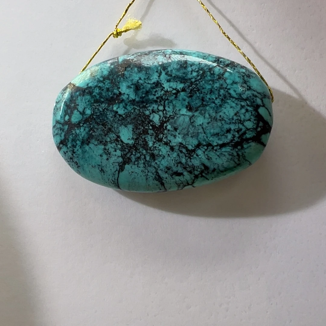 绿松石未镶嵌挂件