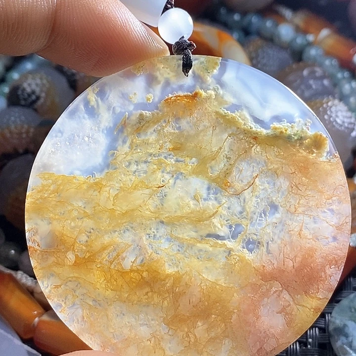 未镶嵌颈饰玛瑙/玉髓