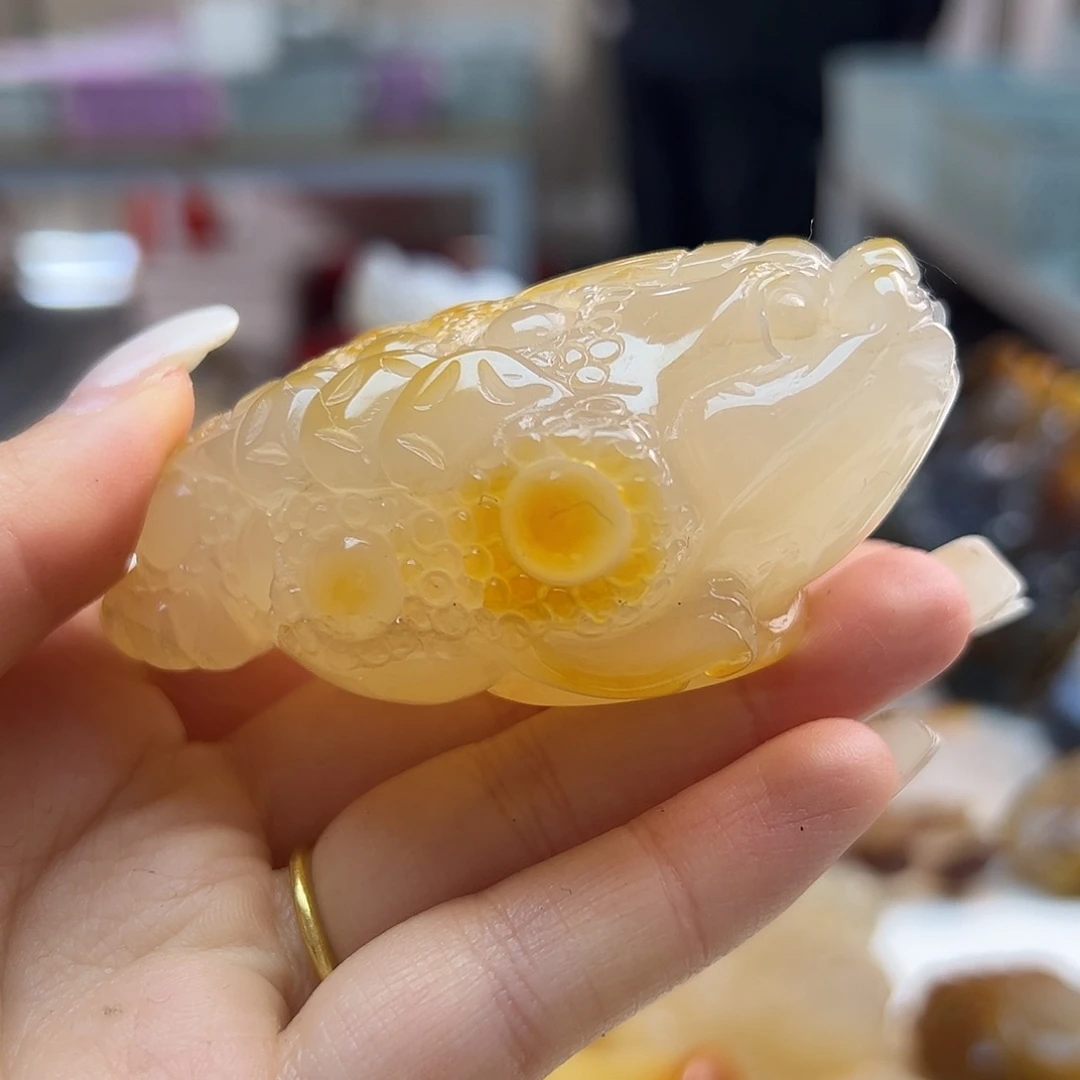 玛瑙/玉髓未镶嵌吊坠(不含链)