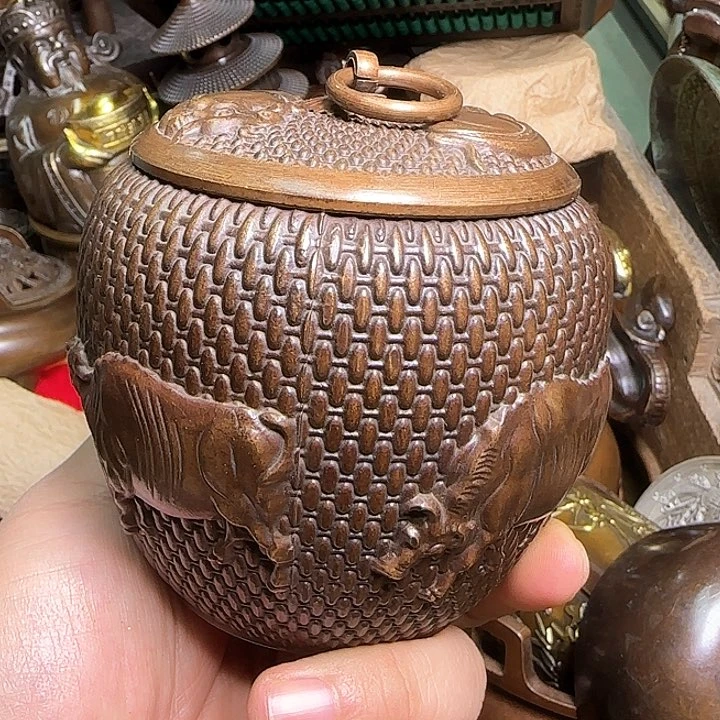 铜器办公室茶室摆件