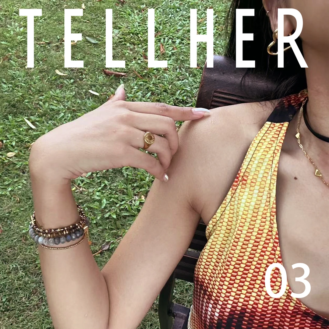 钛钢耳饰 钛钢饰品 03集成  她盒子/ Ins 风 百搭 小众 时尚 03