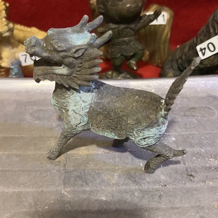 黄铜摆件，文房工艺品摆件