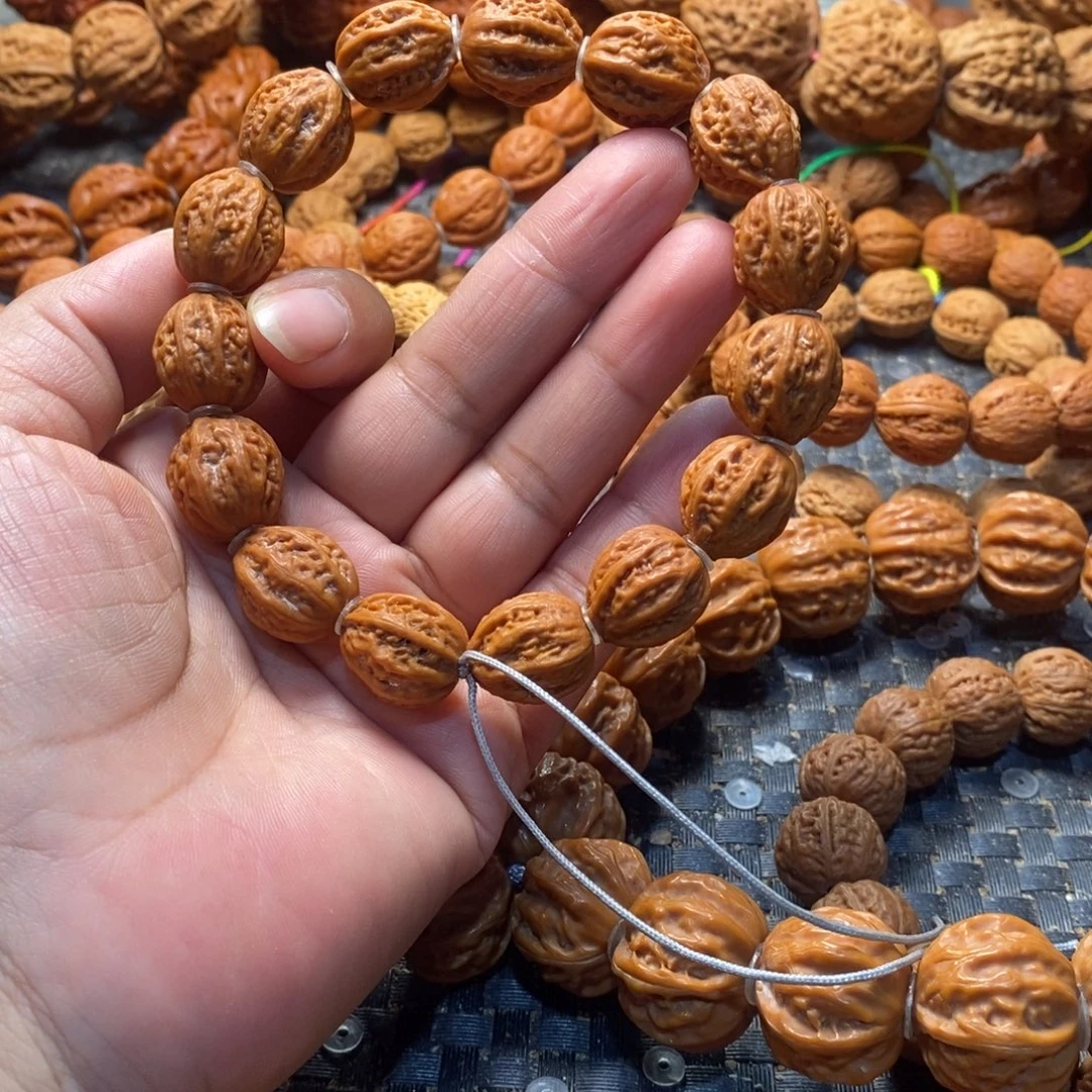 芭***生吊坠文玩核桃八棱