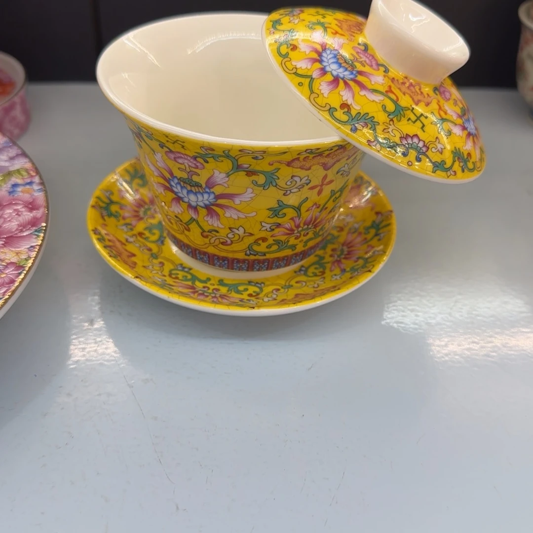 这些盖碗真好看！！！