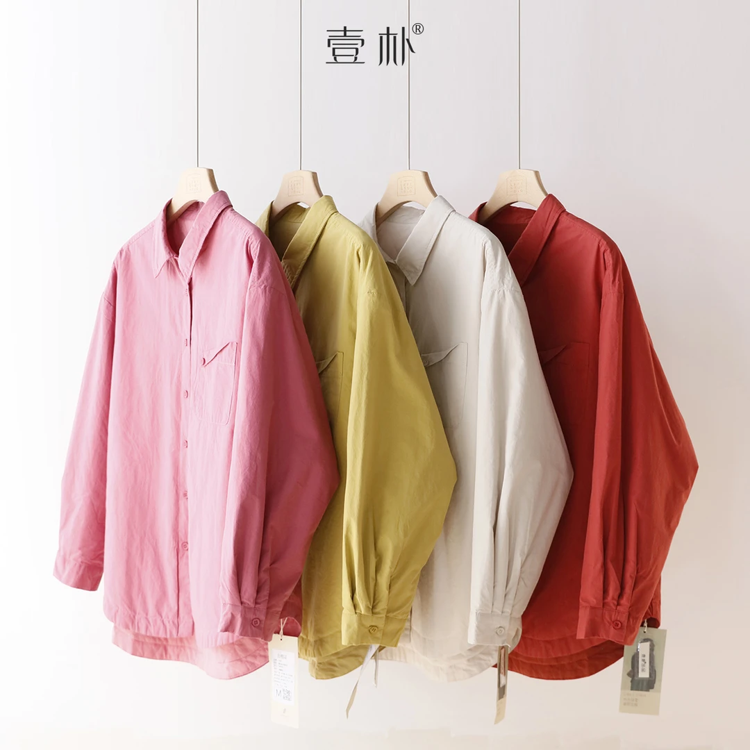 冬季夹棉加厚小翻领棉衣 宽松百搭保暖衬衫外套 5SP590