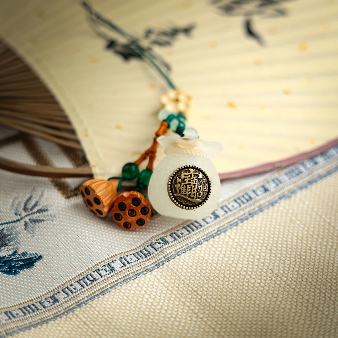 【有钱花】国风创意 钱袋香囊 随身挂件 Z米 拍下送三瓶香丸