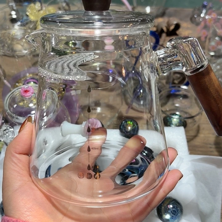 玻璃茶器月牙煮茶壶