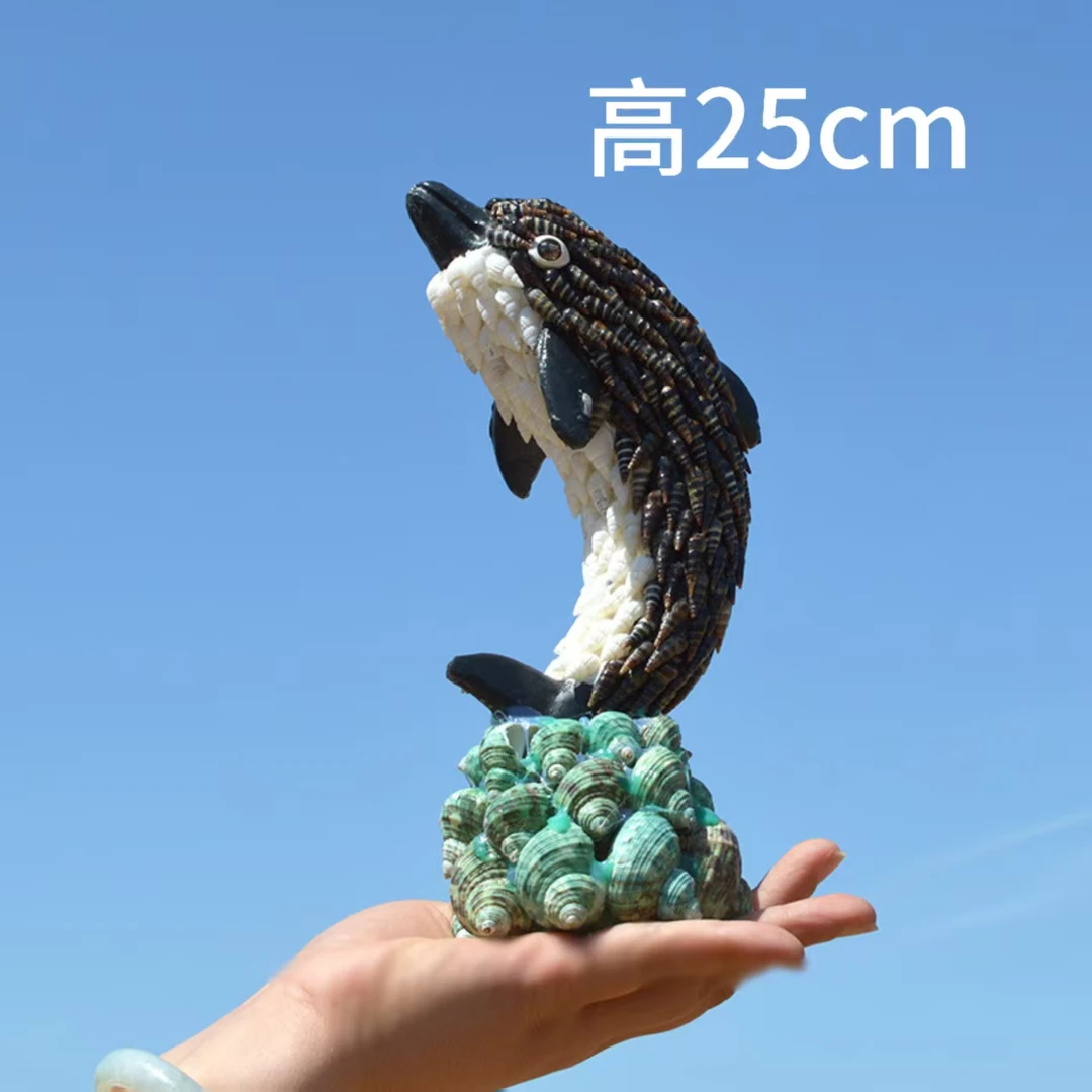 创意工艺品摆件逆袭奇幻生物，称霸“微观海洋世界”手工动物海豚