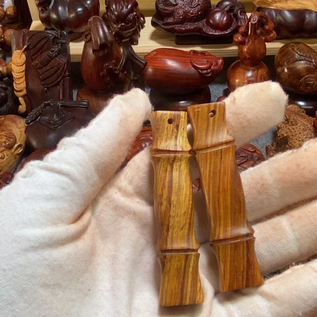 瑞***岩小叶紫檀手串/手链海黄竹节