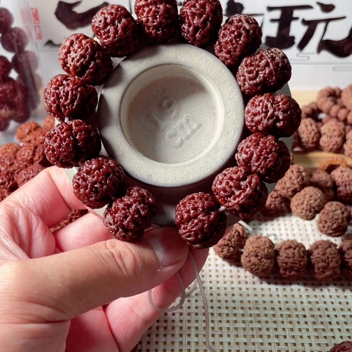 金刚菩提手串22左右六瓣龙牙粗筋