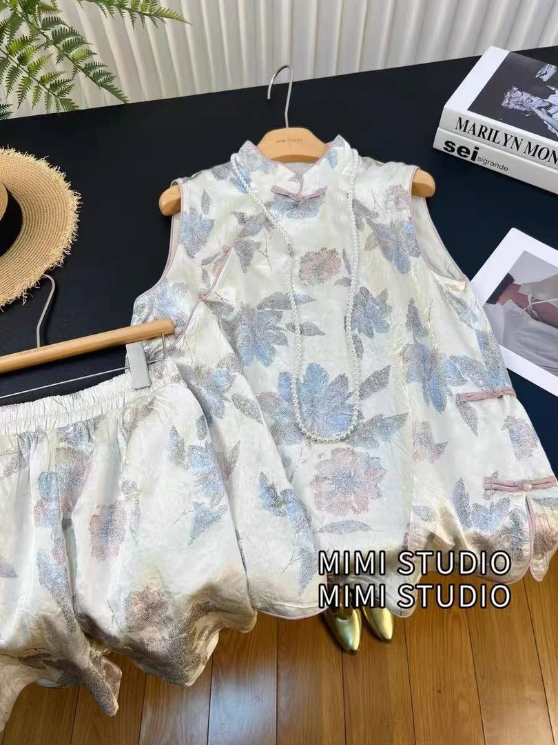 天然麻料防晒套装 夏季小众设计款