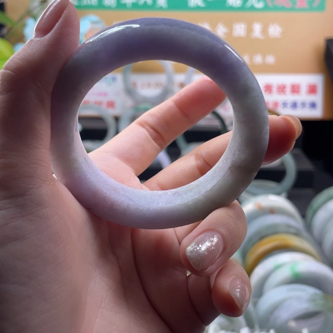 【闪购商品】定制翡翠手镯未镶嵌愚*