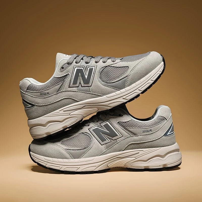 新百伦R元祖灰经典百搭男女运动鞋时尚复古跑步透气网面鞋