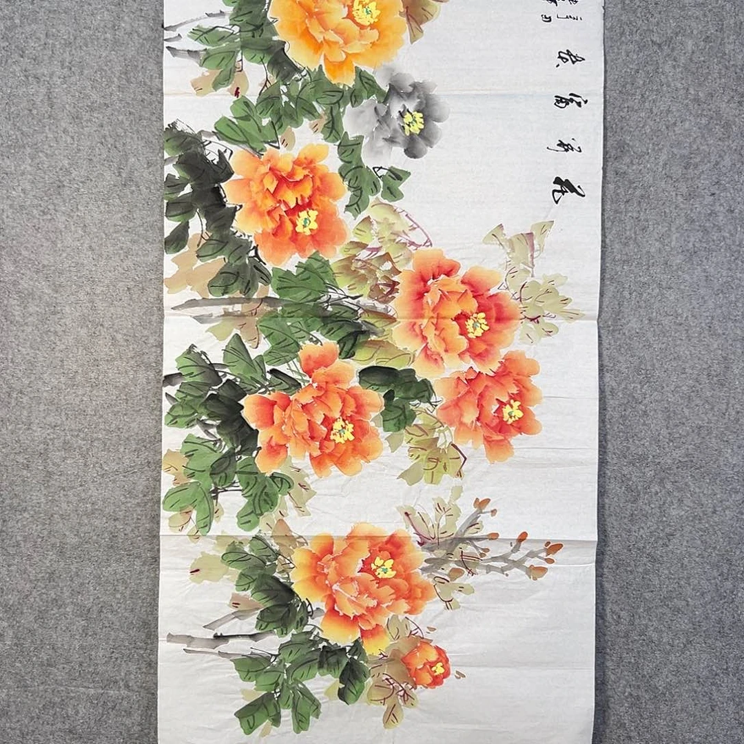 国画073 花鸟在此鸣叫的日子