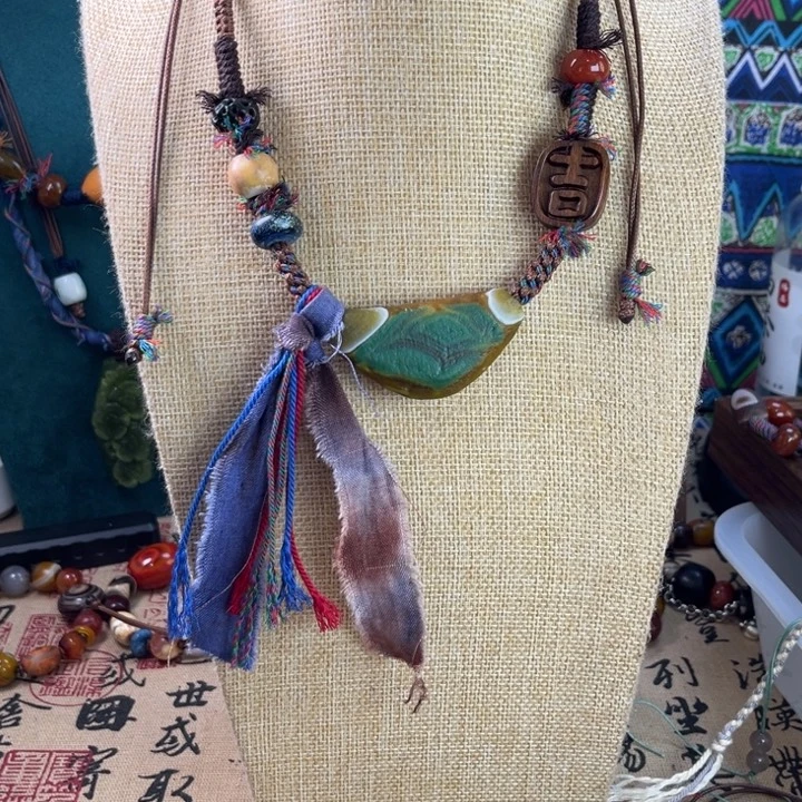 玛瑙/玉髓未镶嵌颈饰