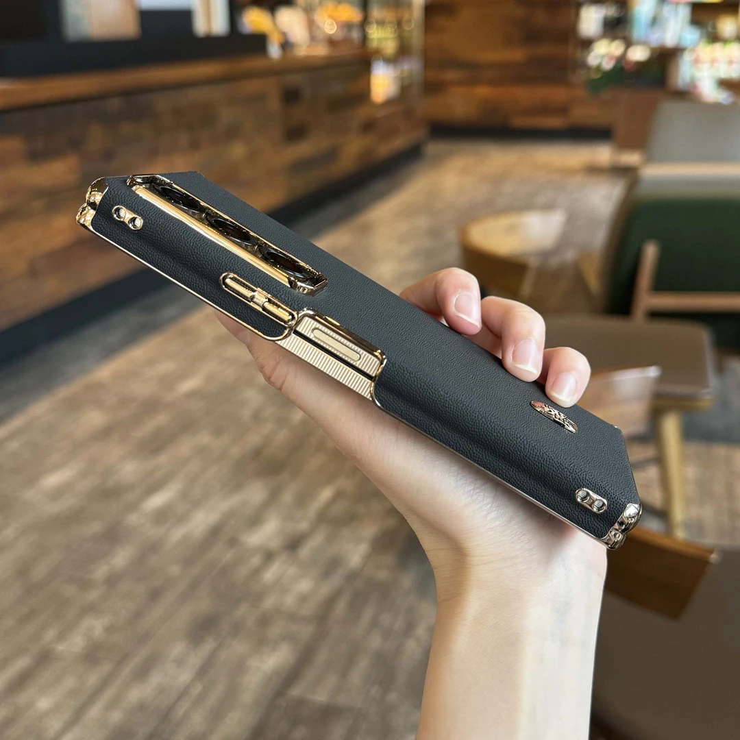 Galaxy三星W25手机壳新款双中轴保护适用w25商务心系天下标双轴壳