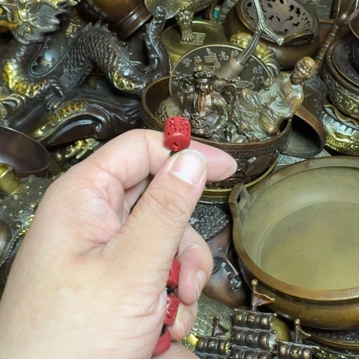 铜器摆件收收藏藏