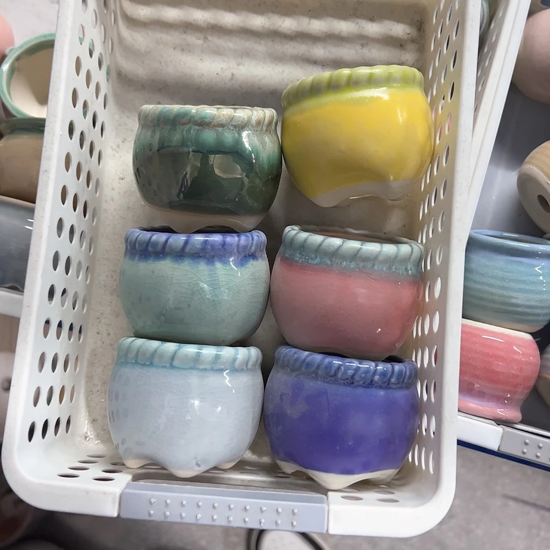 陶瓷多肉小花盆@@1376