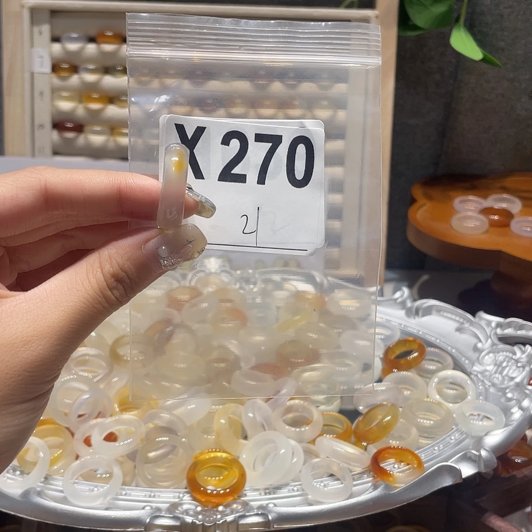 未镶嵌戒指玛瑙/玉髓270