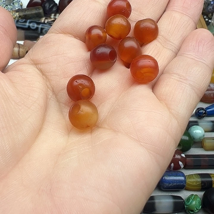 寻***啡玛瑙/玉髓未镶嵌颈饰