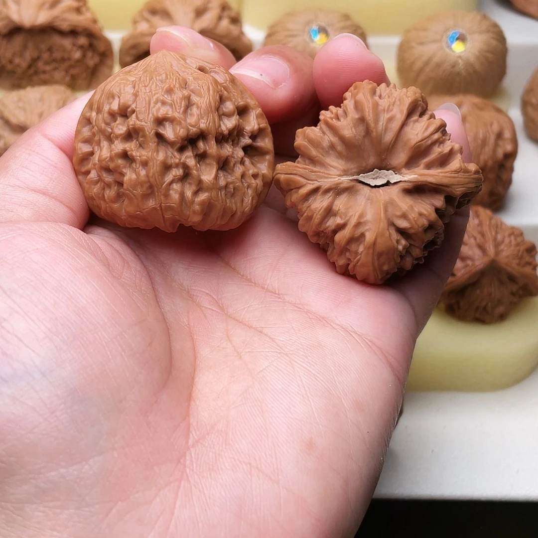 吊坠文玩核桃平谷凹底41