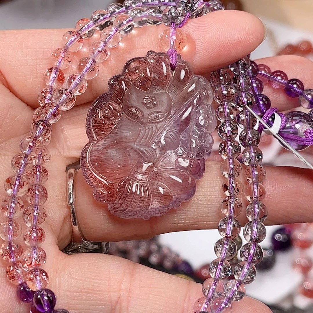 水晶颈饰未镶嵌订制